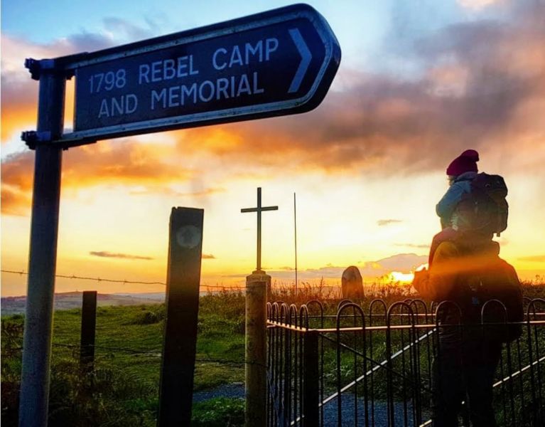 wexford autumn sunset hike